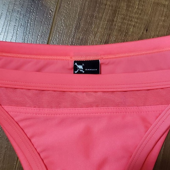 *🧡3/20$* NWOT* Oakley| Bright Coral Bikini Bottoms - Picture 3 of 3